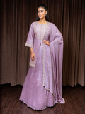 Lilac Zardozi Hand Lehenga Set