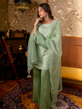 Pure Pearl Geometric Design Garara Suit set