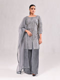 Mirror Cutdana Pearl Sharara Suit Set