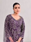 Cutdana Pleated Garara Suit Set