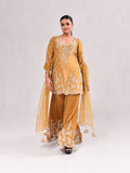 Pearl Pleated Garara Suit Set