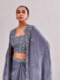 Cape Jacket Pick Up Skirt Indo