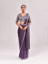 Cutdana Sequined Stitched Saree