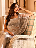 Coloured Sequins Cutdana Sash Skirt