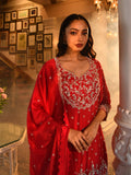 Zardosi Crushed Garara Suit Set