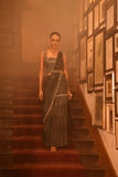 Cutdana Silver Pant Drape Indo