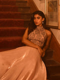 Sheer Halter Top Skirt