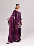 Zardosi Floral Jaal Garara Suit Set