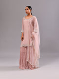 Cutdana Jaal Sharara Suit Set