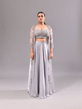 Silver Floral Jaal Indo