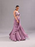 Zardosi Drape Fishcut Ghagra Set