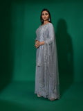 Mirror Stone Sharara Suit Set