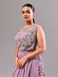 Cutdana Suta 3D Drape Crushed Ghagra