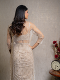 Champagne Drape Set with Jacket