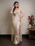 Champagne Drape Set with Jacket
