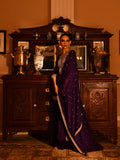 Silver Zardosi Crushed Garara Suit Set
